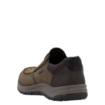 Мъжки ежедневни обувки без връзки Rieker 03651-25 Tex мембрана кафяви - Image 8