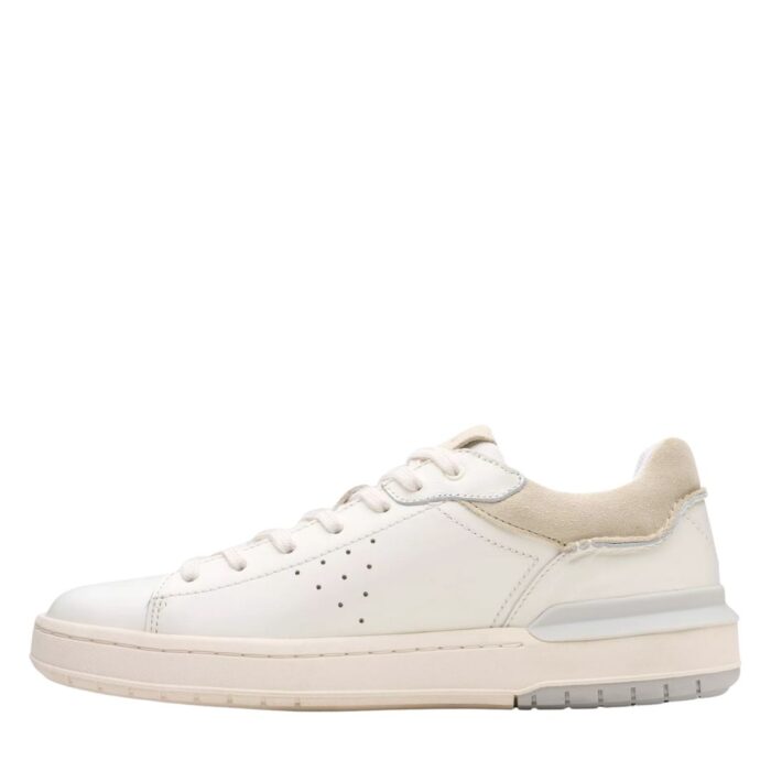 Мъжки спортни обувки Clarks Courtlite2 Run бели - Image 1