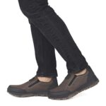 Мъжки ежедневни обувки без връзки Rieker 35550-24 Tex мембрана кафяви