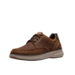 Мъжки ежедневни обувки Clarks Mullan Moc Widefit кафяви - Image 2