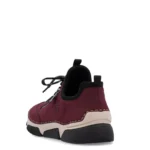 Дамски обувки RIEKER 45973-36 ширина F1/2 бордо - Image 7