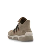 Дамски ниски боти Rieker 45983-64 Antistress бежови/кафяви - Image 6