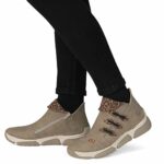 Дамски ниски боти Rieker 45983-64 Antistress бежови/кафяви