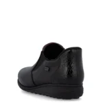 Ежедневни дамски обувки без връзки Rieker 47253-00 Tex мембрана черни - Image 6