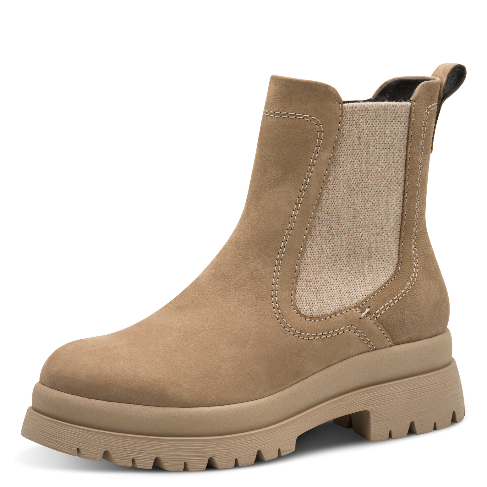 001-25423-45-310-300 Дамски боти Tamaris Touch it бежови - Image 1