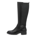 Дамски кожени ботуши Tamaris черни - Image 2