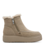 Дамски велурени боти Tamaris бежови - Image 4