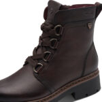 Дамски модерни боти Tamaris кафяви - Image 4