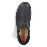 Мъжки боти естествена кожа Rieker Tex 05362-00 черни - Image 6