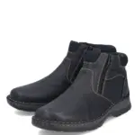 Мъжки боти естествена кожа Rieker Tex 05362-00 черни - Image 2