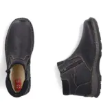 Мъжки боти естествена кожа Rieker Tex 05362-00 черни - Image 4