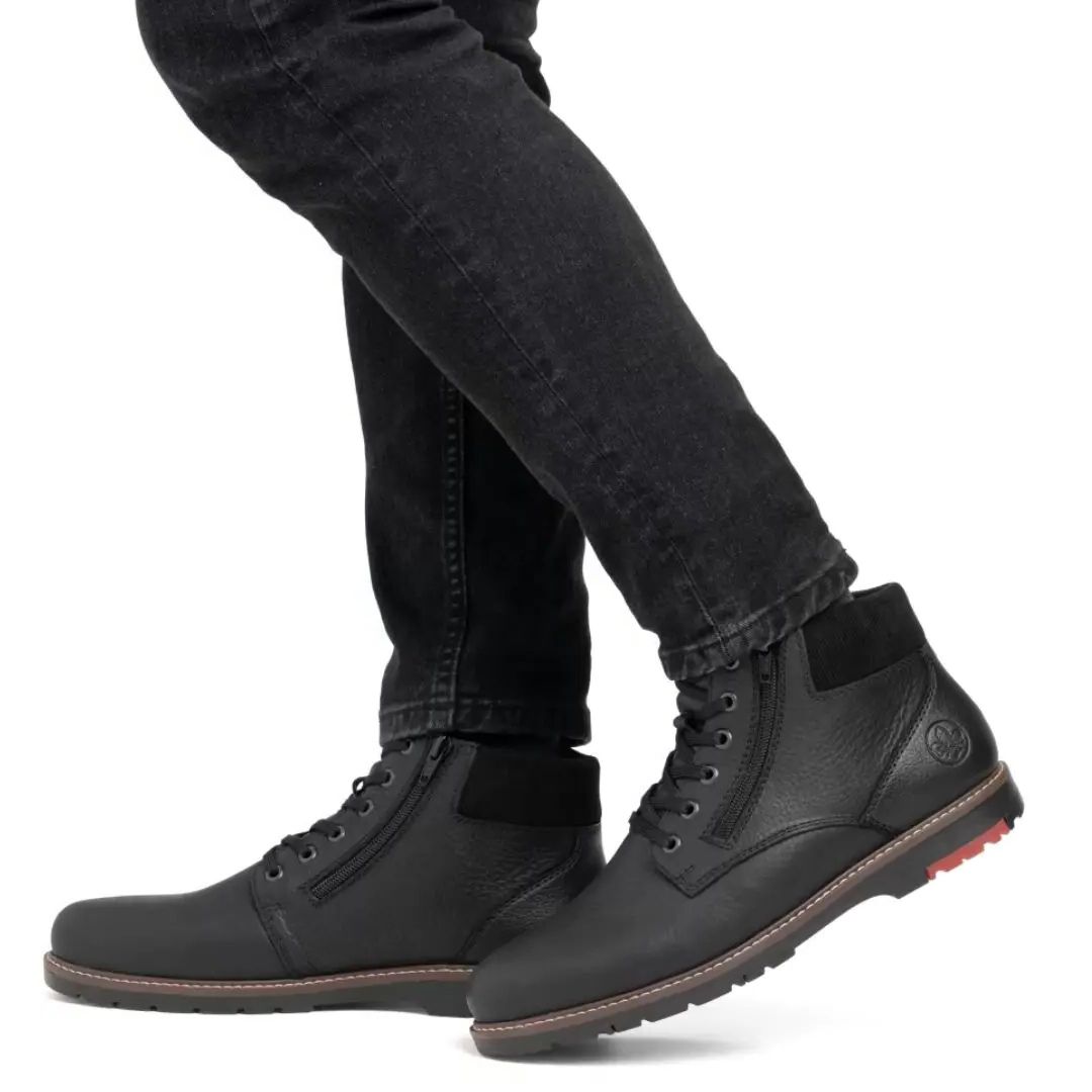 10503211 Мъжки боти Rieker Antistress 05362-00 черни - Image 1