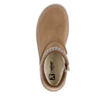 Дамски велурени боти RIEKER-W2074-24 кафяви - Image 7