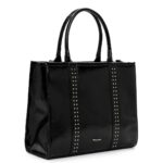 Дамска чанта Tamaris черен лак - Image 4