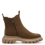 Дамски ежедневни боти Marco Tozzi кафяви - Image 3