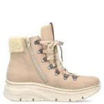 Дамски бежови боти Rieker Tex мембрана 48034-20 - Image 5