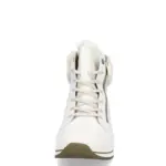 Дамски спортни боти естествена кожа Remonte Tex D0T77-80 бели - Image 4