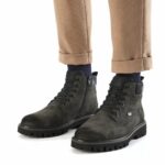 Мъжки боти RIEKER-30440-45 с TEX мембрана сиви