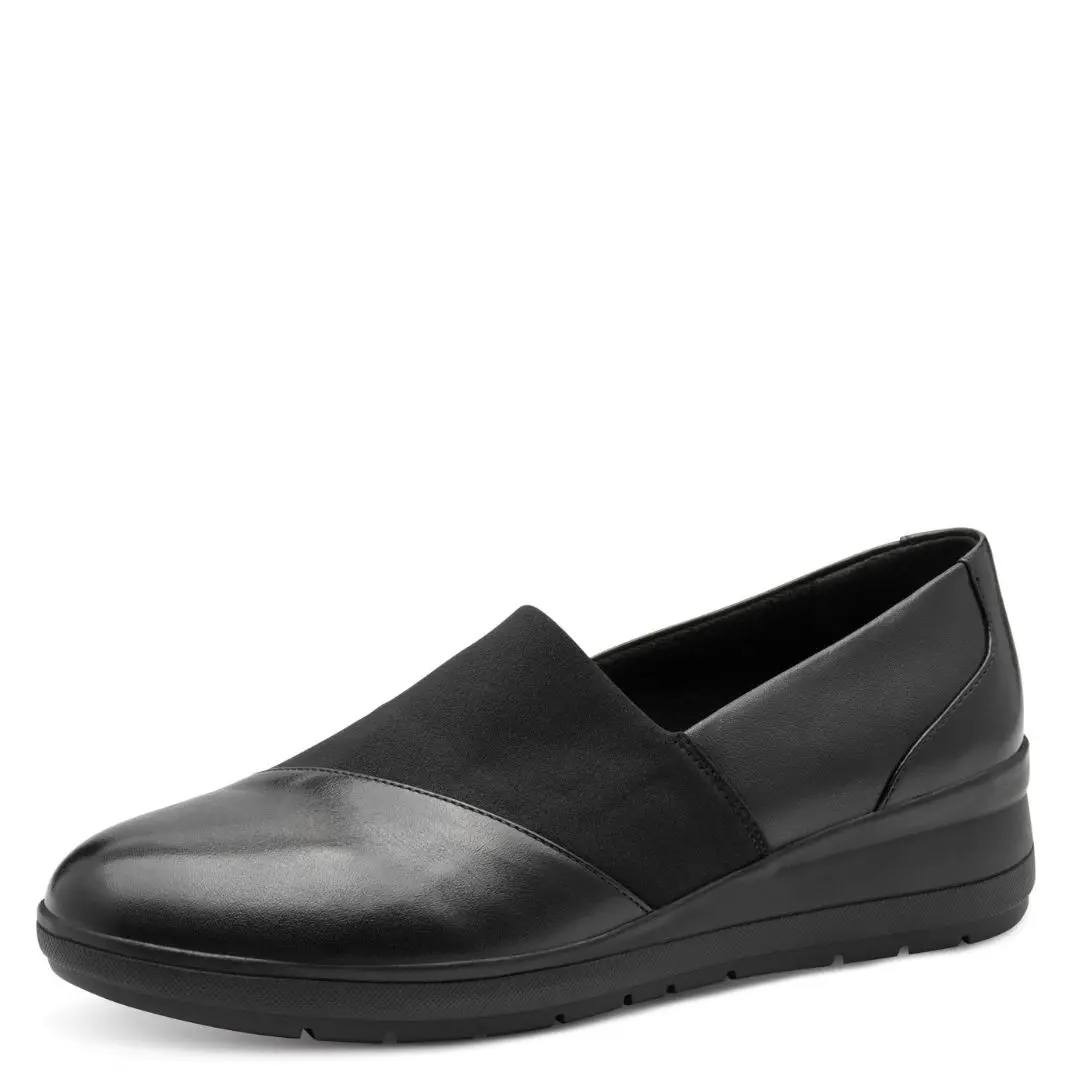 24700001-5.jpg Дамски черни обувки Jana Softline - Image 1