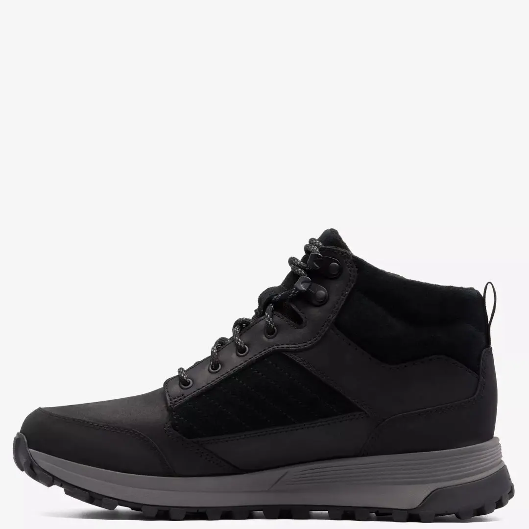 26184481-3.jpg Мъжки водоустойчиви боти Clarks ATL Trek Hi Gore-tex черни - Image 1