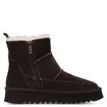 Дамски боти естествен велур Tamaris кафяви - Image 5