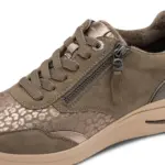 Дамски спортни обувки/сникърси Tamaris Comfort Widefit кафяви - Image 3