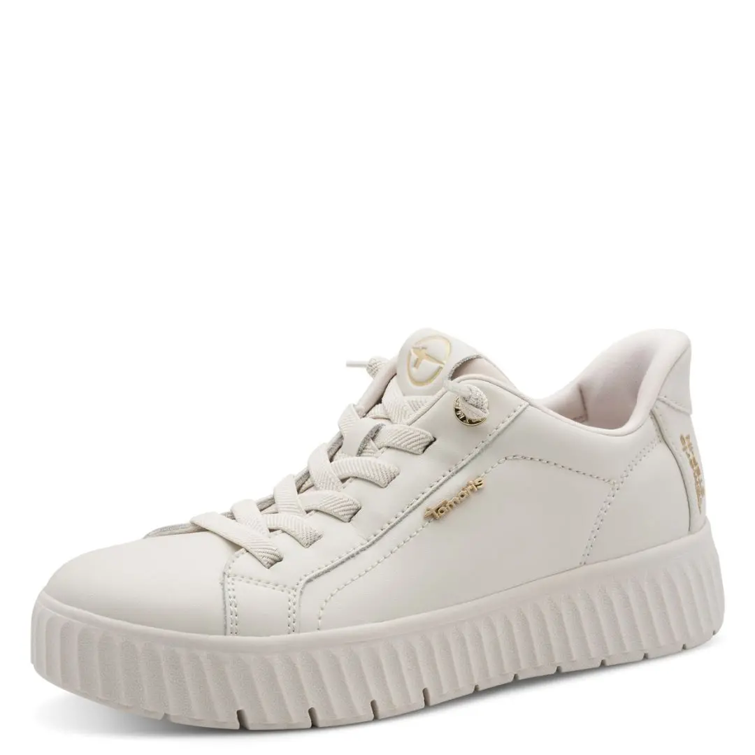 83720-109-4.jpg Дамски спортни обувки Tamaris Comfort слонова кост - Image 1