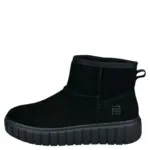 Дамски ежедневни боти естествен велур Baggat черни - Image 2