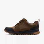 Мъжки водоустойчиви маратонки Clarks ATL Trek Gore-tex каки - Image 2