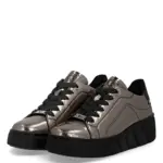 Дамски спортни обувки Rieker W2601-91 златисти - Image 2